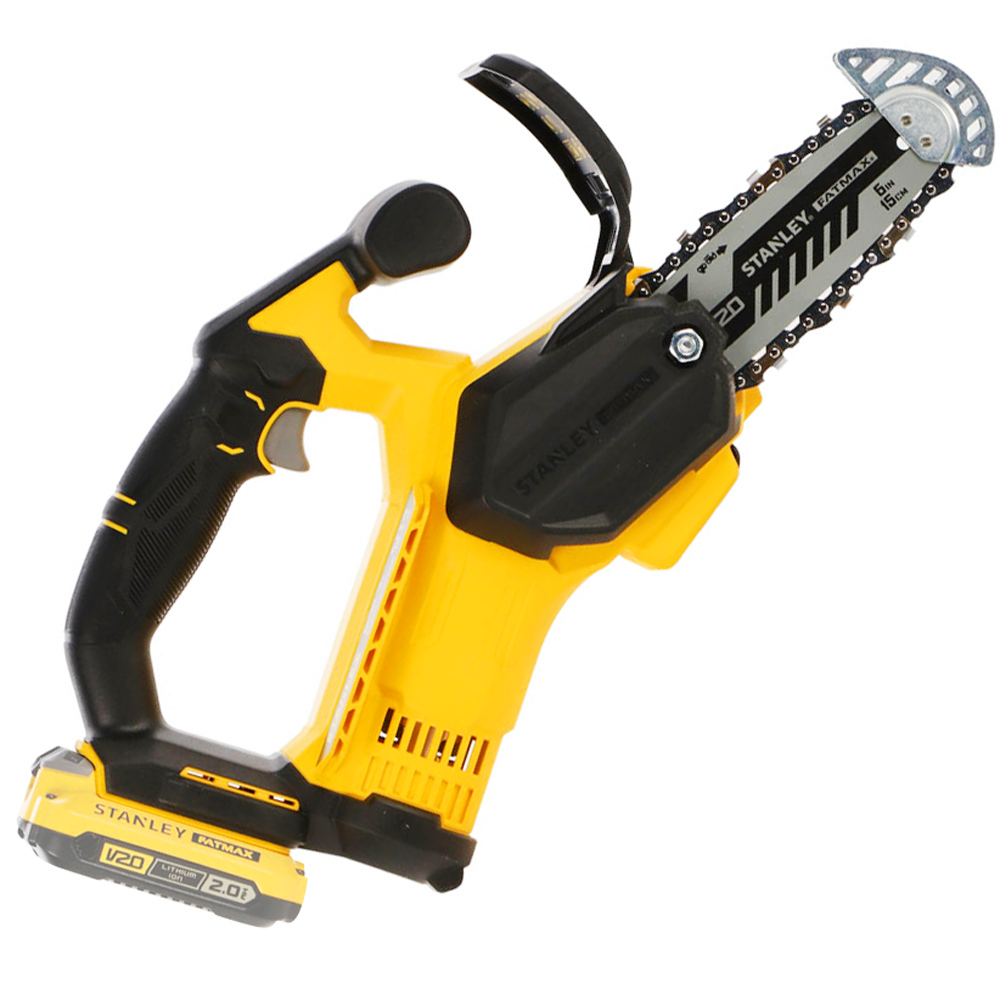 Stanley Fatmax SFMCPS415 Motosega da potatura a batteria 20V SENZA BATTERIE E CARICABATTERIE Motoseghe a batteria per potatura piccole 18/24 Volts