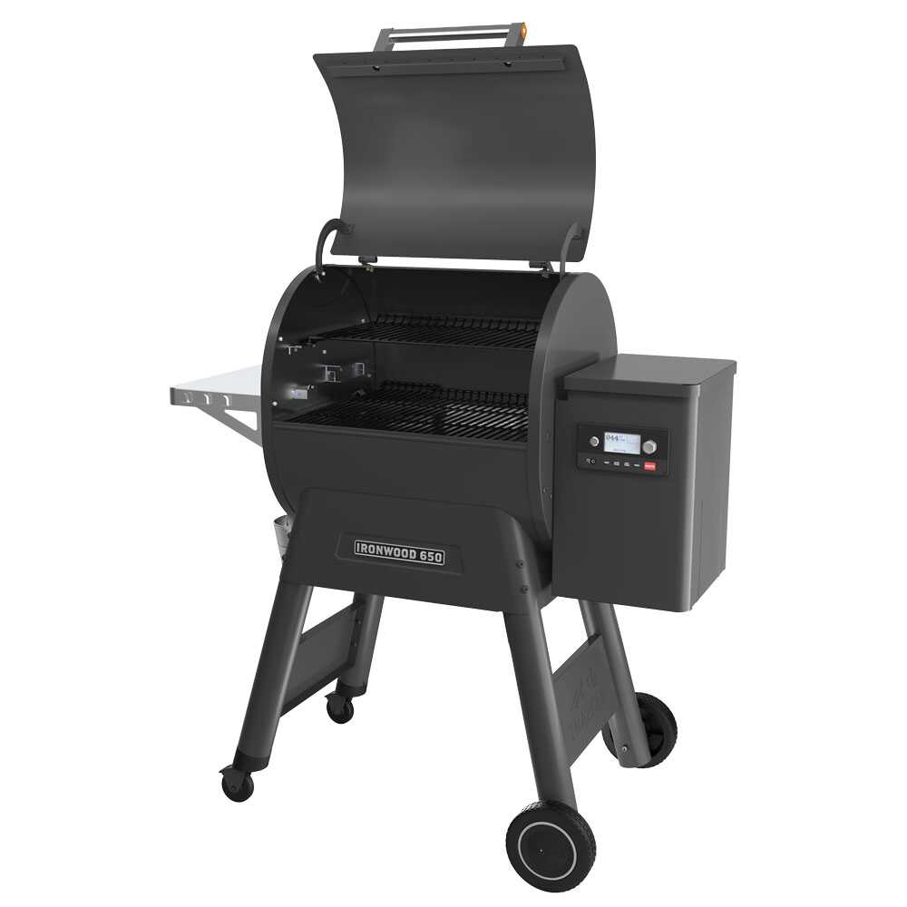 Copertura Per Griglia Traeger Timberline XL (BAC650) &ndash; Lunghezza Intera &ndash; Grigia, Idrorepellente