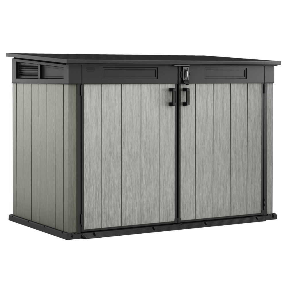 Keter Grande Store Armadio porta attrezzi da giardino 190.5x109.3x132.5 cm Armadi e bauli in pvc e resina per esterno