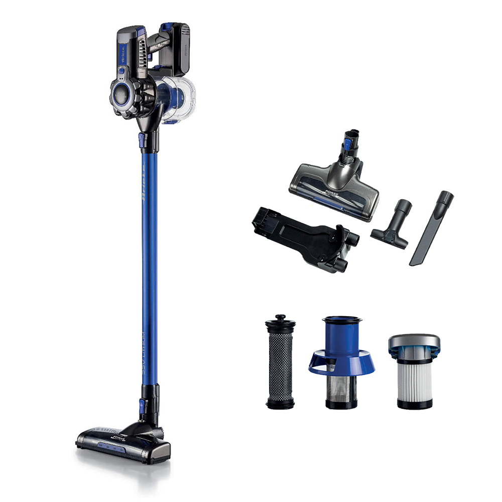 Ariete Lithium Blu Scopa elettrica ricaricabile senza filo Batteria al litio 22.2 V/ 2.2 Ah Aspirapolvere senza filo