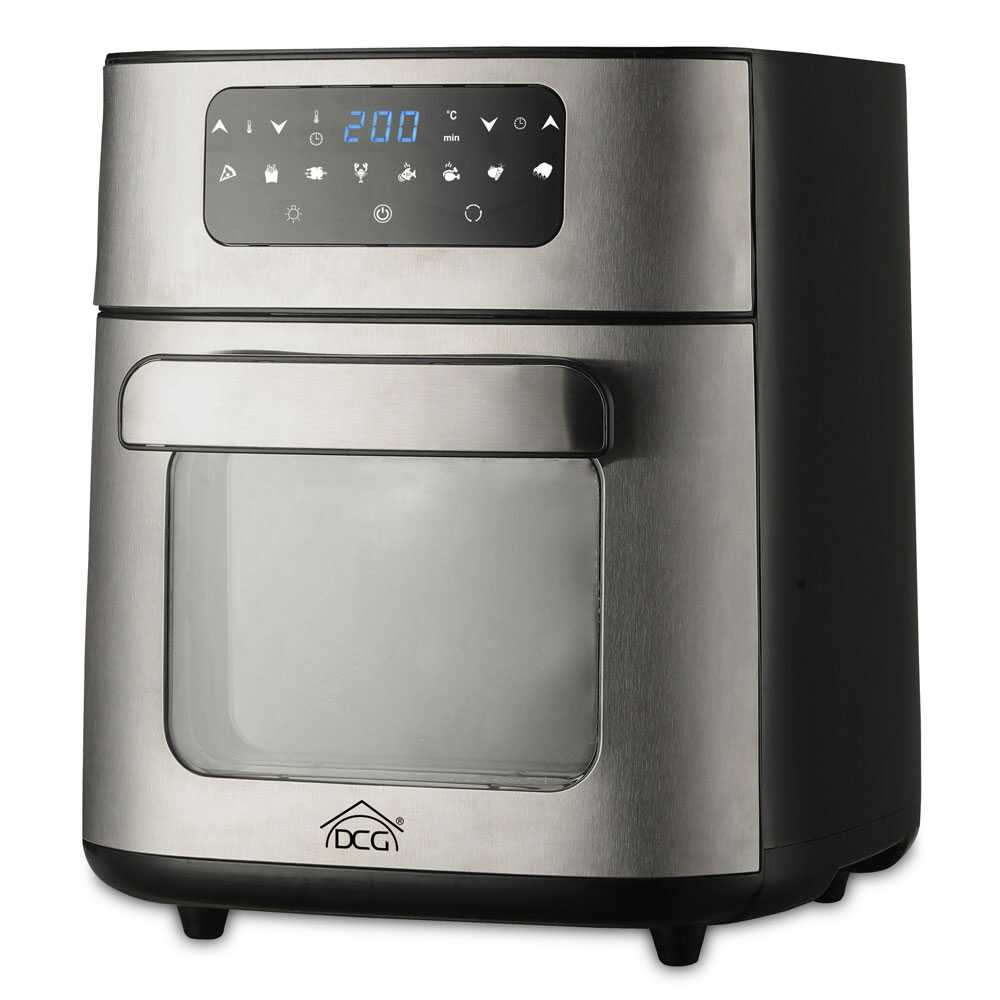 DCG FR3610D Friggitrice ad aria 10L Digitale 1700 W Friggitrici ad aria con cestello