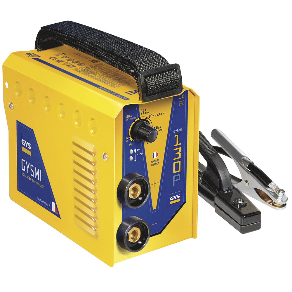 GYS Gysmi 130P Saldatrice MMA Inverter 130A Portatile Con Valigetta - 3