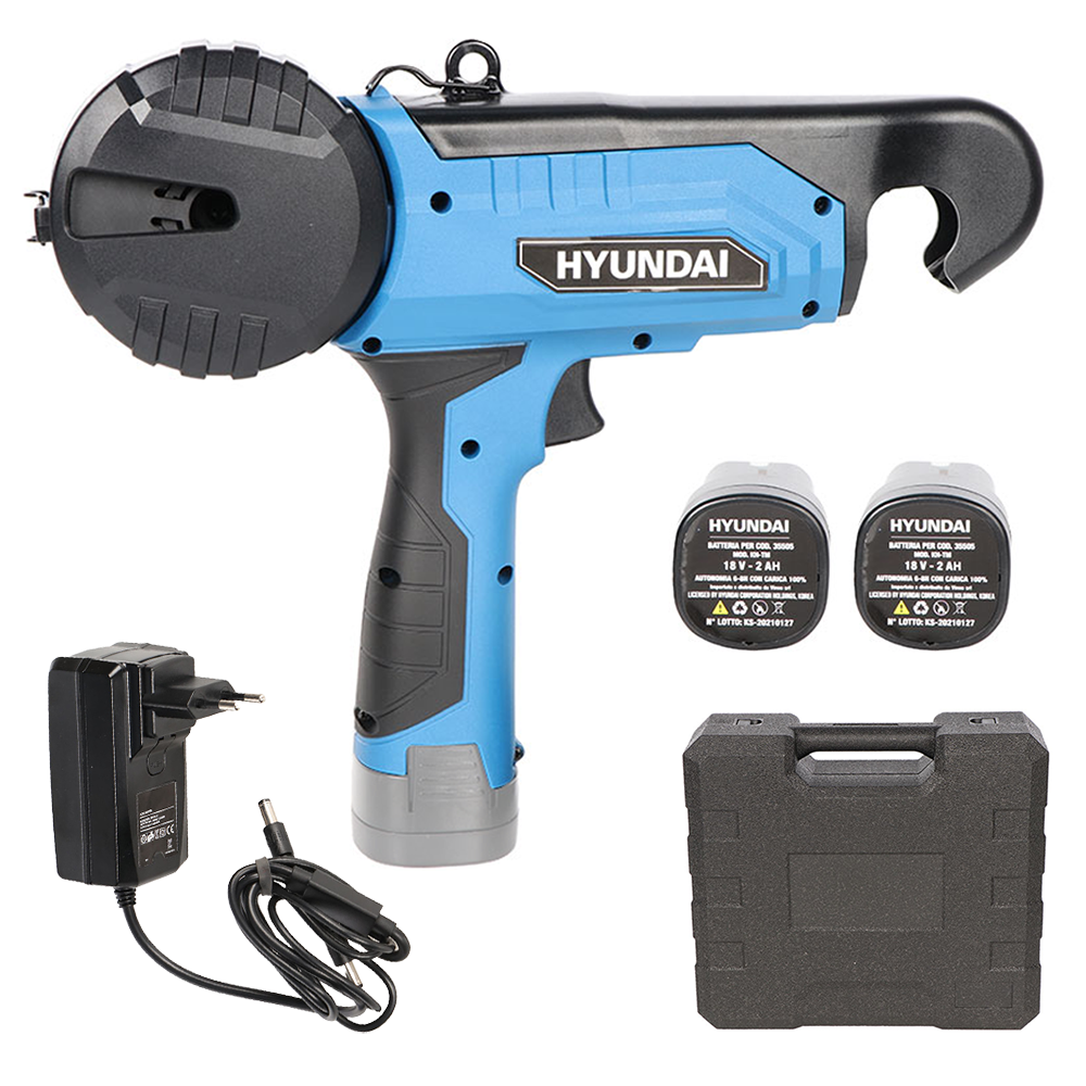 Hyundai KH-TM Legatrice per vigneto a batteria 2 x 18 V/2Ah Legatrici con batteria integrata