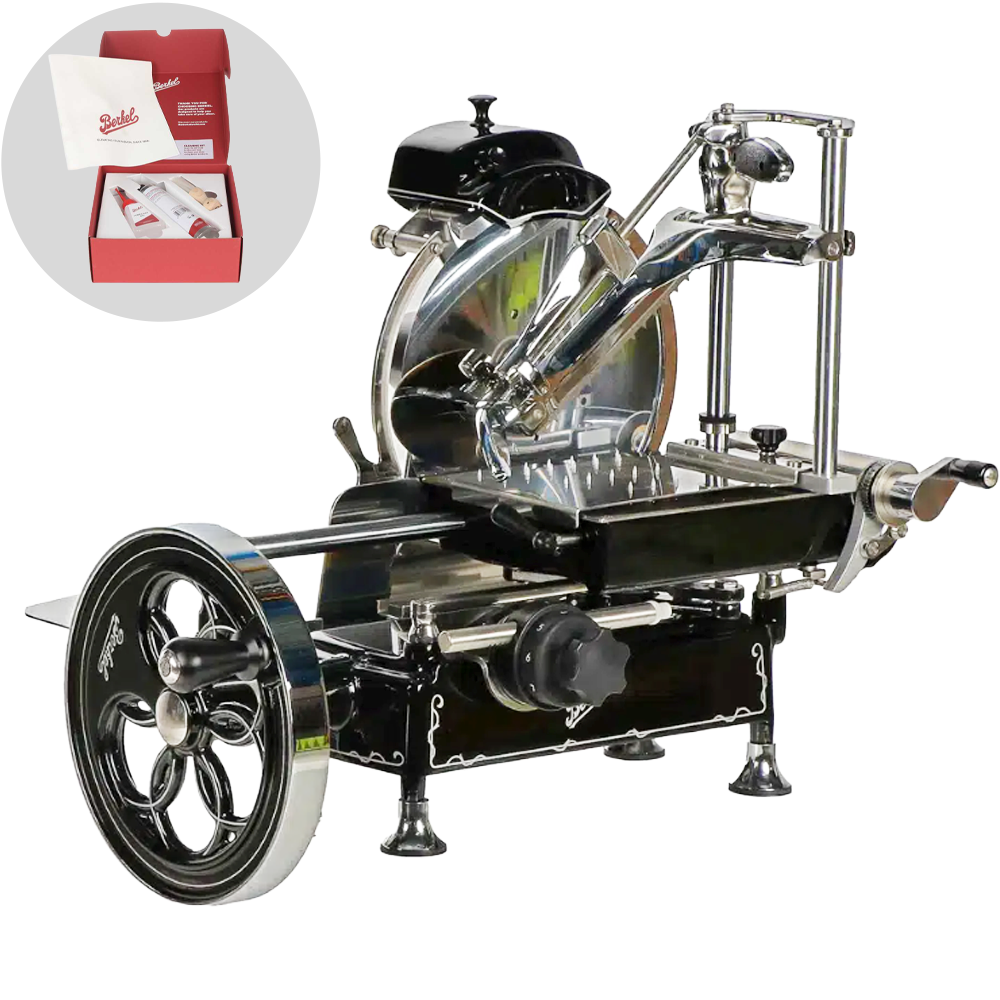 Berkel B2 Nero Affettatrice a volano Lama in acciaio cromato da 265 mm Affettatrici a volano