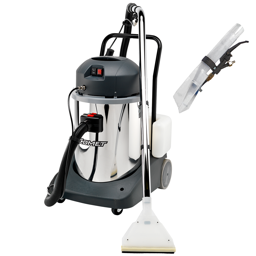 Comet CVC 150 XH Lavamoquette tappezzerie professionale Aspiratore per polvere e liquidi Lavamoquette e lavatappezzeria Professionali