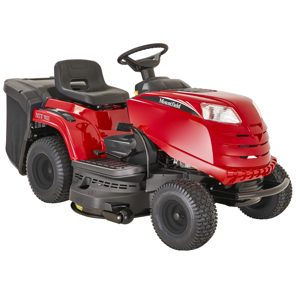 Castelgarden Mountfield MTF 98H Trattorino tosaerba con cambio idrostatico e cesto di raccolta 240 L Trattorini a scoppio con cofano anteriore e cesto