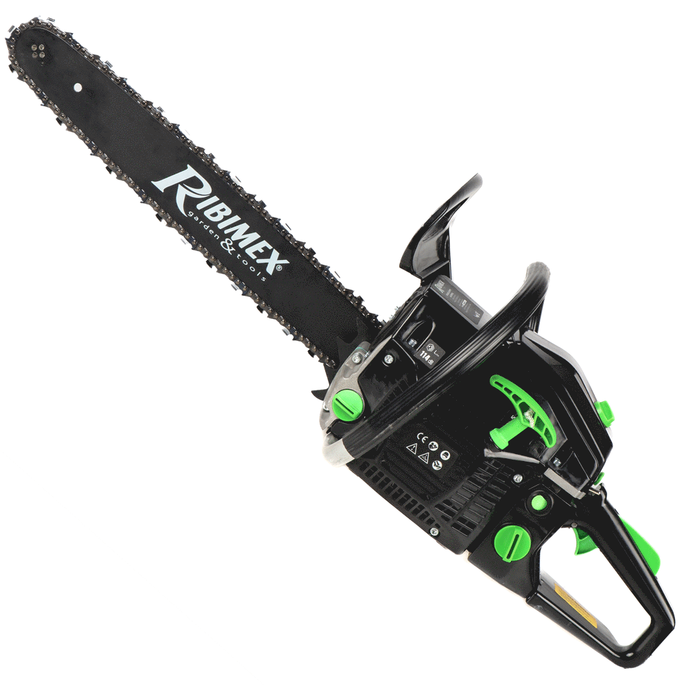 Ribimex PRTRT451 Motosega a scoppio da taglio Lama da 45cm Motoseghe a Scoppio da Taglio Medie (40 49 cc)