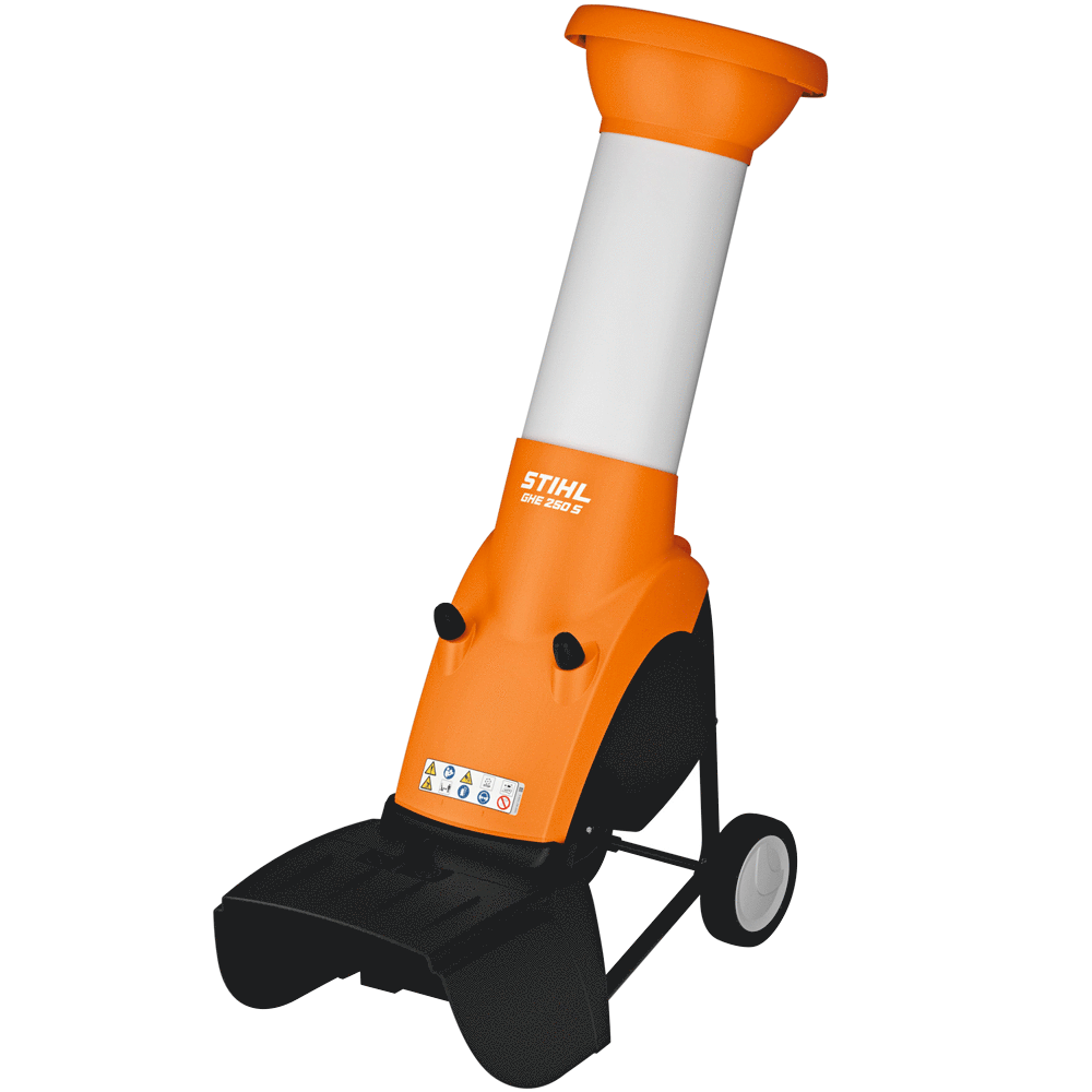STIHL GHE 250 S Biotrituratore elettrico Coltelli reversibili Biotrituratori elettrici per uso domestico a disco