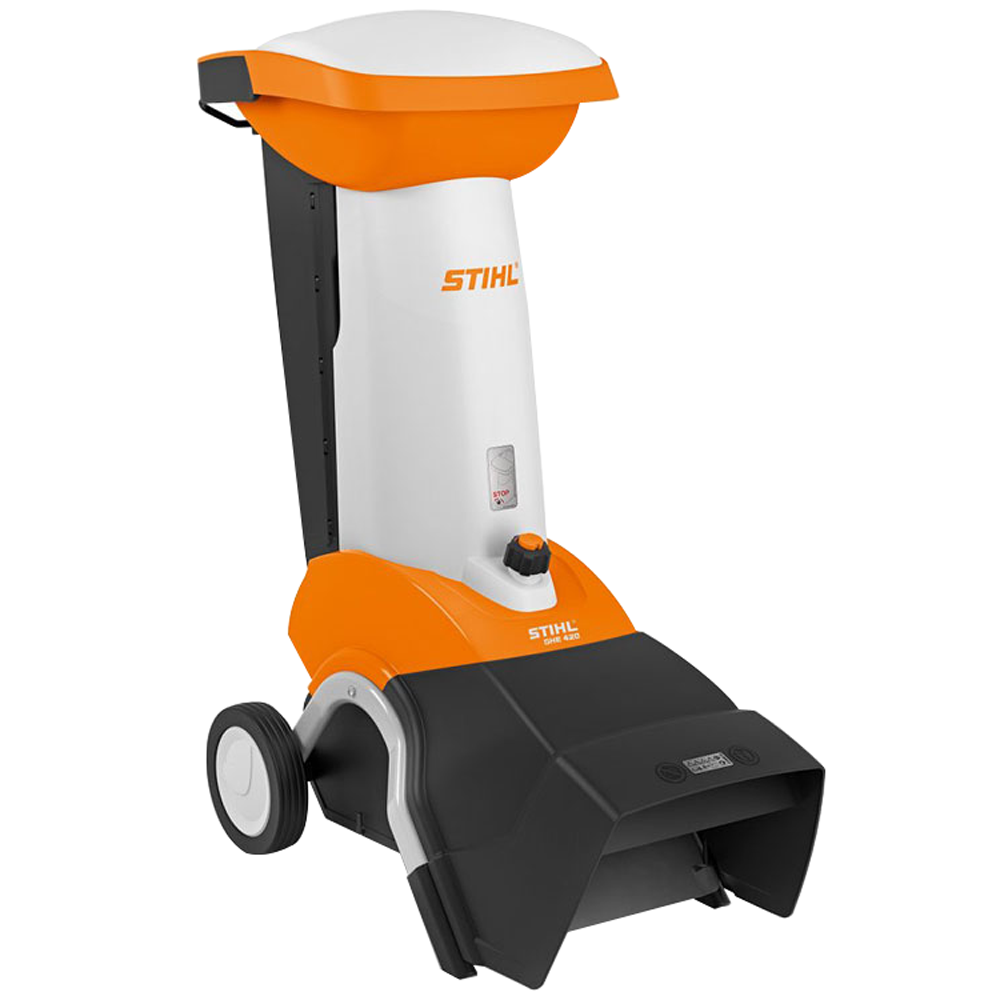STIHL GHE 420 Biotrituratore elettrico Coltelli reversibili Biotrituratori elettrici per uso domestico a disco