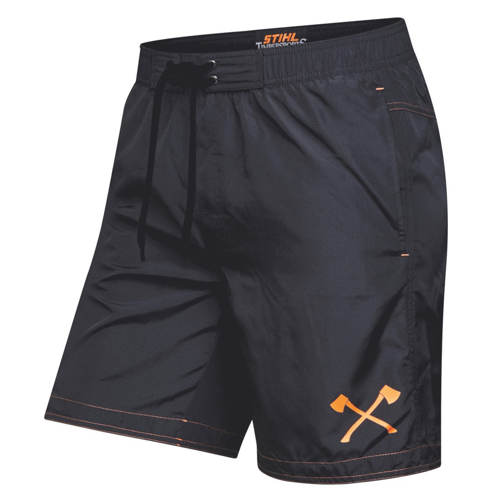 STIHL Costume da bagno TIMBERSPORTS® "KISS MY AXE" Nero Taglia XL Costumi e Boxer
