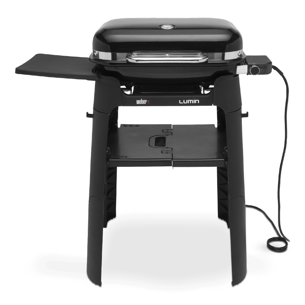Weber Lumin con stand Barbecue elettrico portatile Barbecue elettrici con supporto