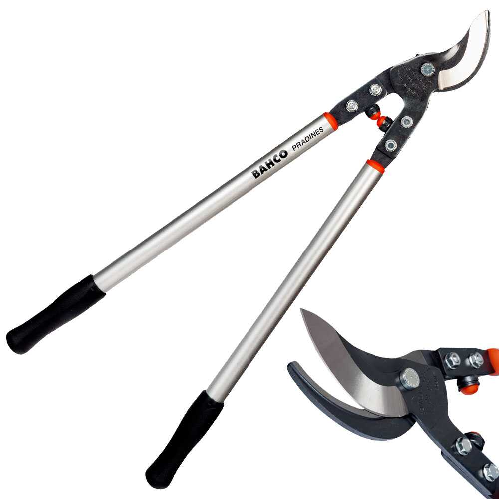 Bahco P19-80-F Troncarami Bypass Taglio 50 mm Lunghezza 80 cm Troncarami By-pass