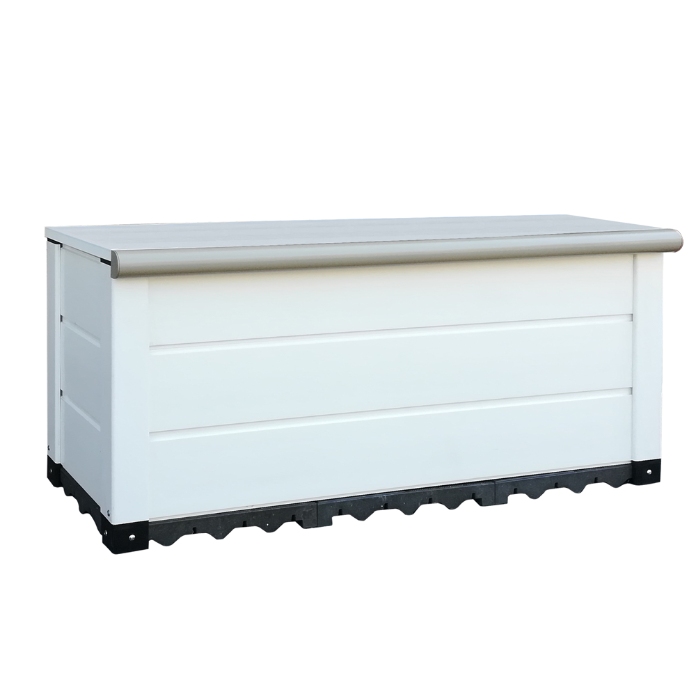 Garofalo Tuscany Evo 230 Baule porta attrezzi 122x42x56.7 cm Armadi e bauli in pvc e resina per esterno