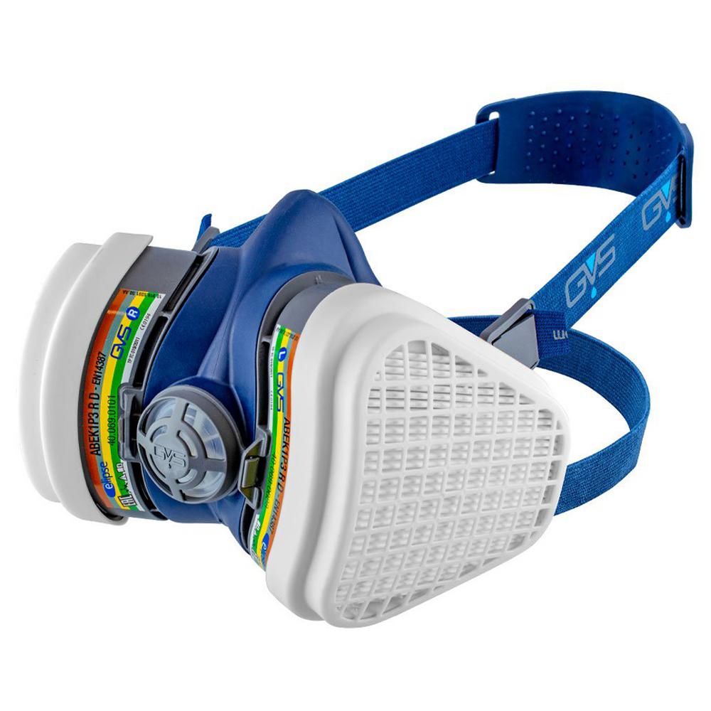 GVS Elipse Semi maschera protettiva Con filtri ABEK1P3 Dispositivi di protezione per vie respiratorie