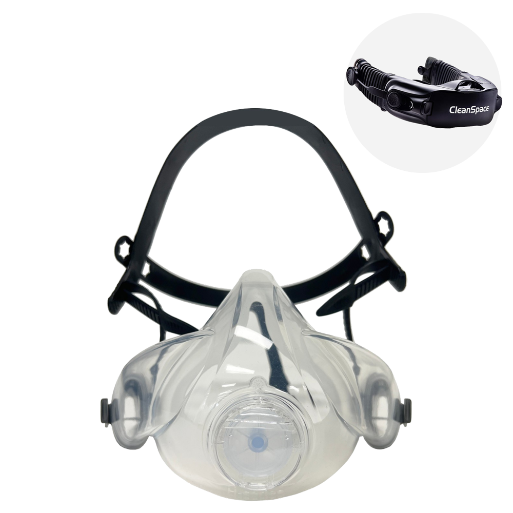 Kasco CleanSpace PRO Semi maschera ventilata Con filtro ABEKP3 Dispositivi di protezione per vie respiratorie