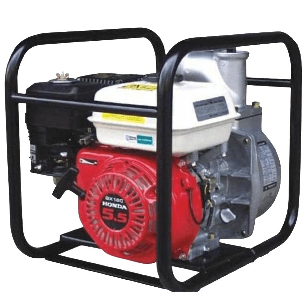 Oriental Koshin SEH 80 X Motopompa a scoppio per irrigazione Motore Honda GX 160 Motopompe per irrigazione medie su telaio