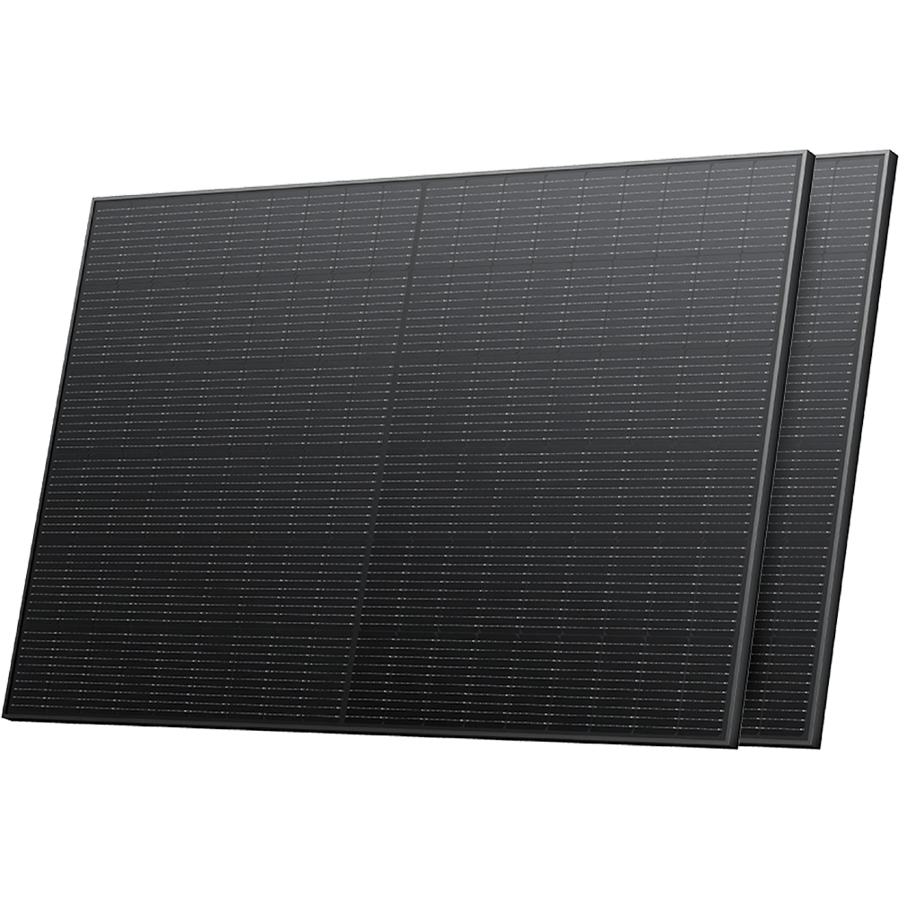 EcoFlow Pannello fotovoltaico rigido 2 x 400W Pannelli Fotovoltaici