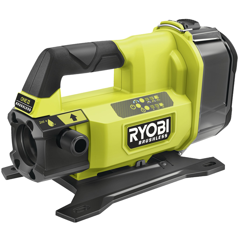 Ryobi RY18TPXA-0 Pompa autoadescante a batteria 18V SENZA BATTERIE E CARICABATTERIE Pompe da giardino autoadescanti a batteria