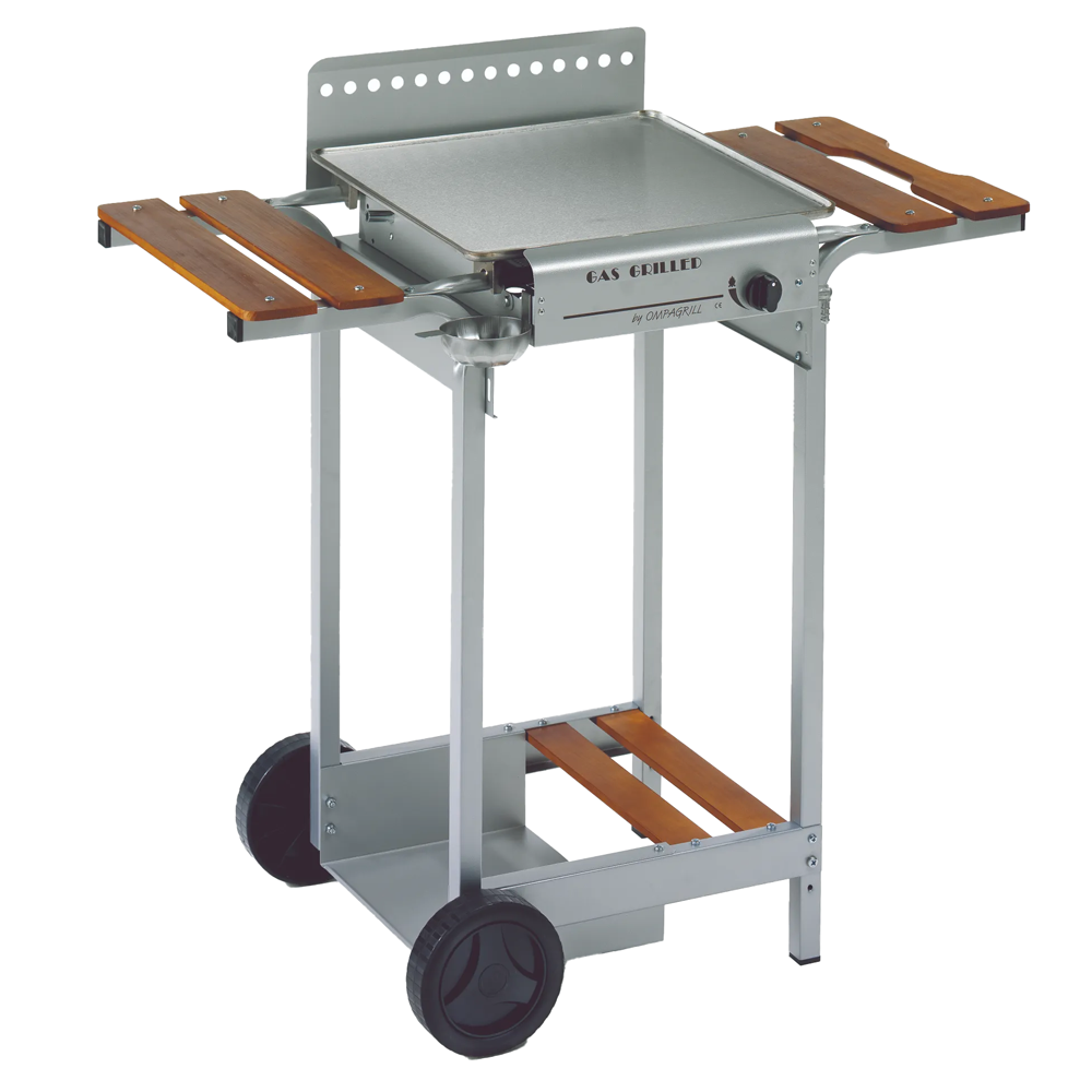 Ompagrill Gas 4043 Stainless Barbecue a gas Barbecue piccoli a gas con 1 bruciatore