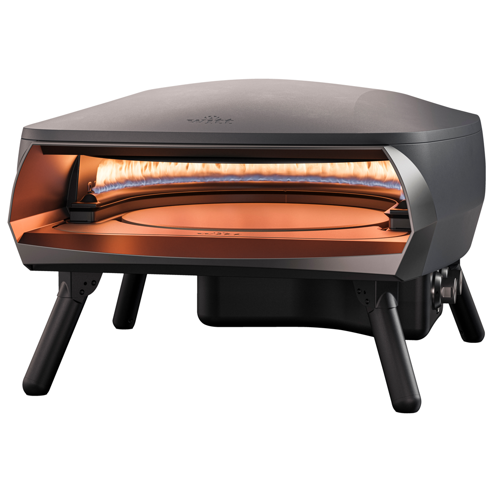 Witt Etna Rotante Grigio Forno a gas per pizza Forni a gas per una pizza