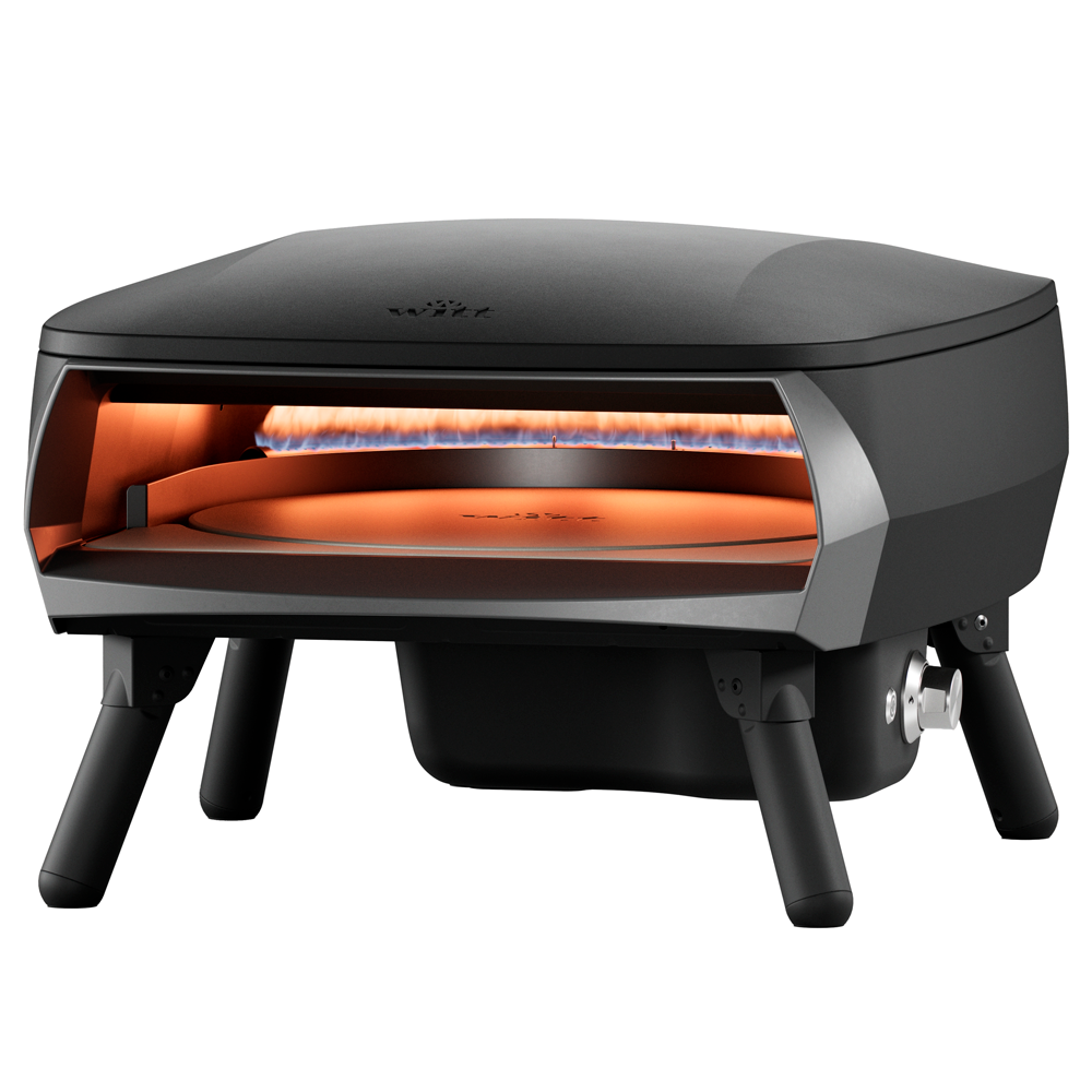 Witt Piccolo Rotante Nero Forno a gas per pizza Forni a gas per una pizza
