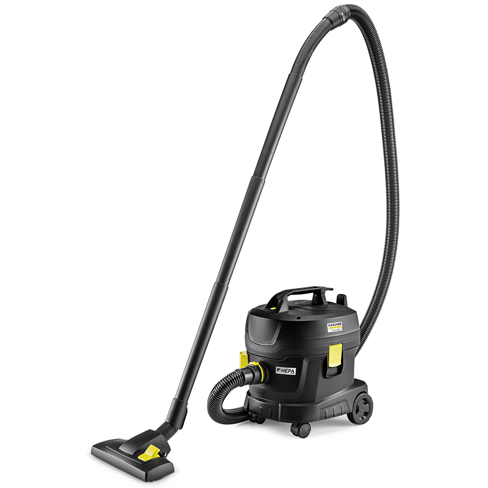 Karcher Pro T 11/1 Classic HEPA Re!Plast Aspirapolvere professionale ULTRA silenzioso 850 W Aspirapolvere professionali per hotel e alberghi