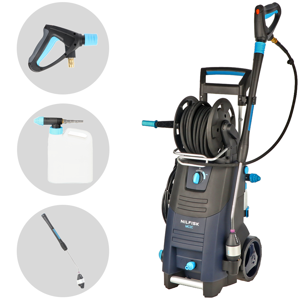 Nilfisk MC 2C-120/520 XT EU Idropulitrice ad acqua fredda 520 l/h 130 bar Idropulitrici SEMIPROFESSIONALI (130-180 bar)