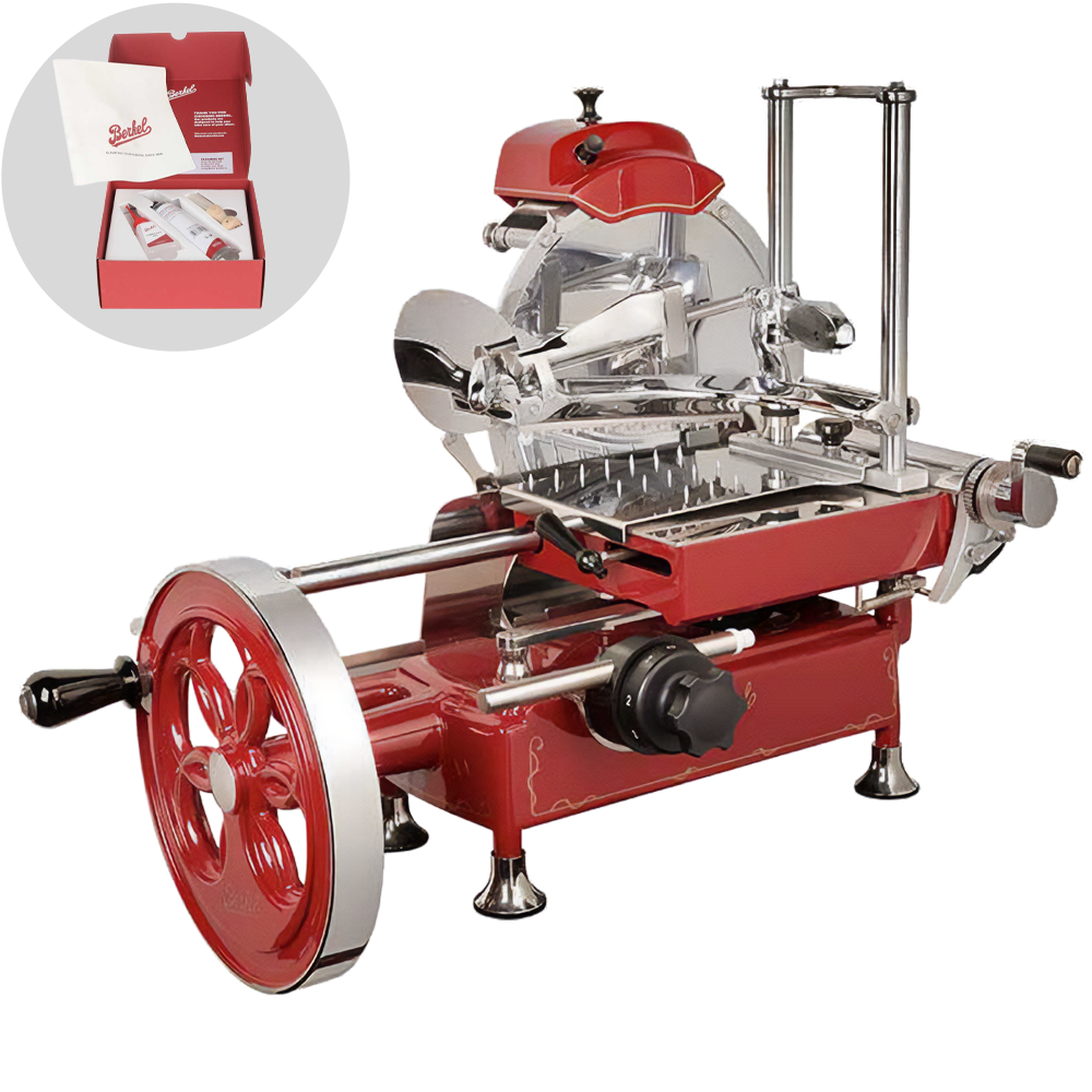Berkel B2 Rossa Affettatrice a volano Lama in acciaio cromato da 265 mm Affettatrici a volano