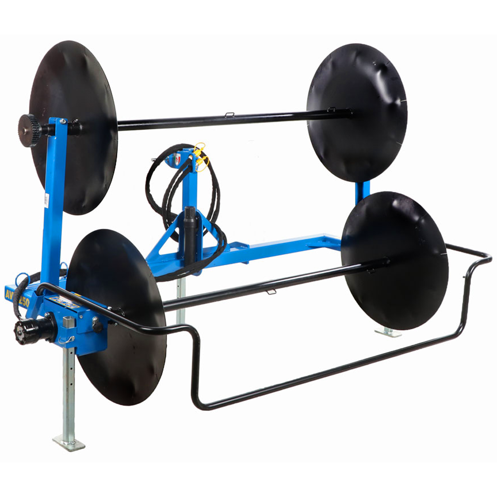 Zanon AVR-250 Avvolgirete per olive Motore idraulico Supporto doppia bobina incluso Avvolgiteli per olive