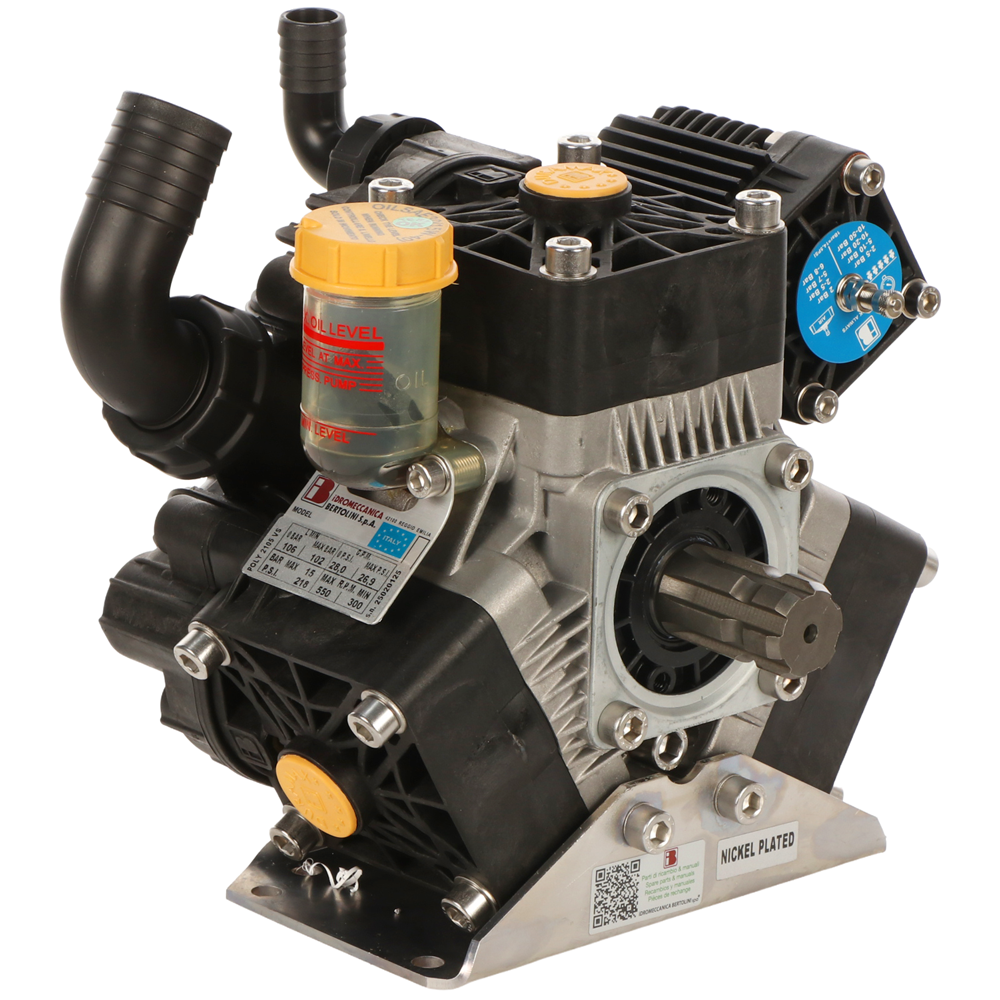 Bertolini Pumps POLY 2105 VS Pompa a bassa pressione per diserbo a trattore versione per acidi e prodotti chimici Pompe per diserbo a trattore