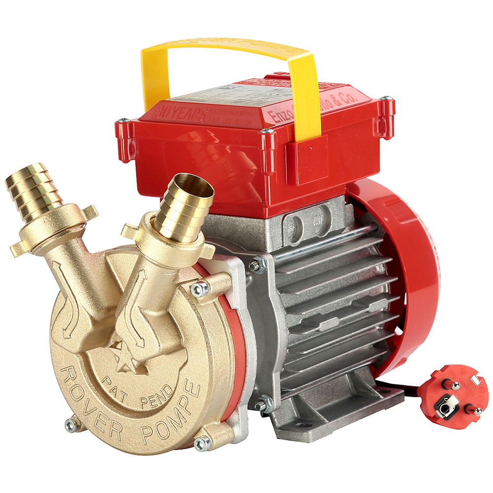 Rover Pompe BE-M 25 IP 55 Pompa elettrica da travaso in bronzo con protezione IP55 Monofase 230V travaso in bronzo e ottone elettriche monofase
