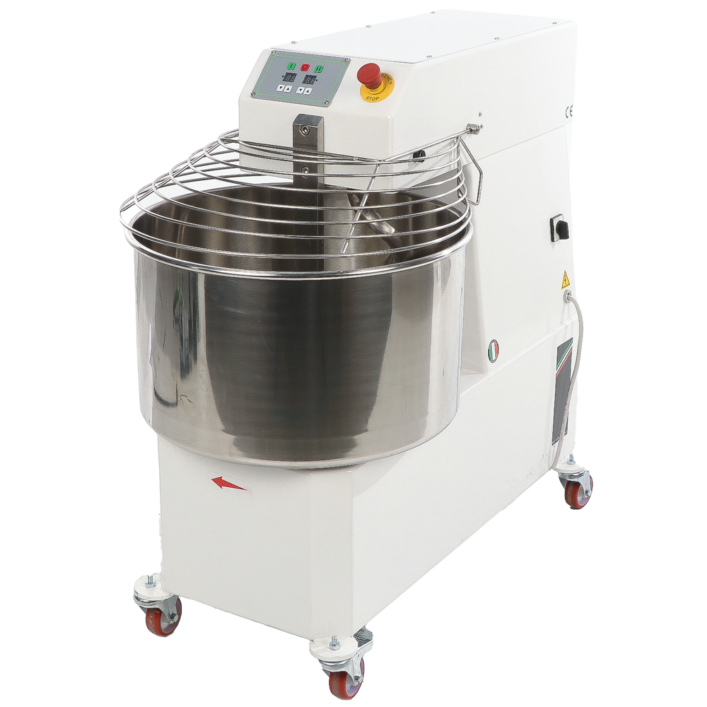 Spiralmac SV60 2 VEL HH PNL Impastatrice ad alta idratazione a spirale Capacità 60 Kg Trifase Impastatrici a spirale Testa Fissa 42-50Kg
