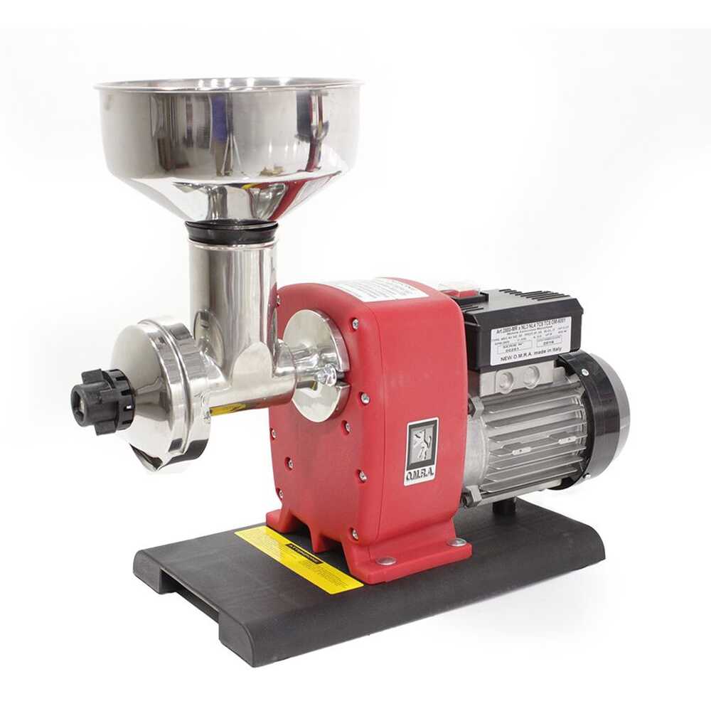 New O.M.R.A. OUTLET PICCOLI DIFETTI ESTETICI Macinagranaglie elettrico New O.M.R.A. OM 6000 motore elettrico 400 watt macina cereali Mulini elettrici