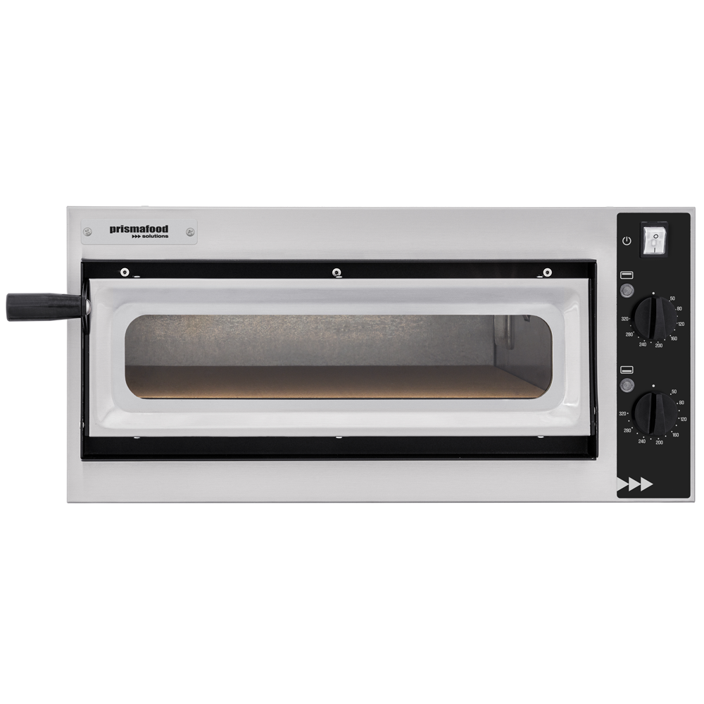 Forno Pizza Elettrico Basic 1/40 Vetro 2T Compatto Professionale