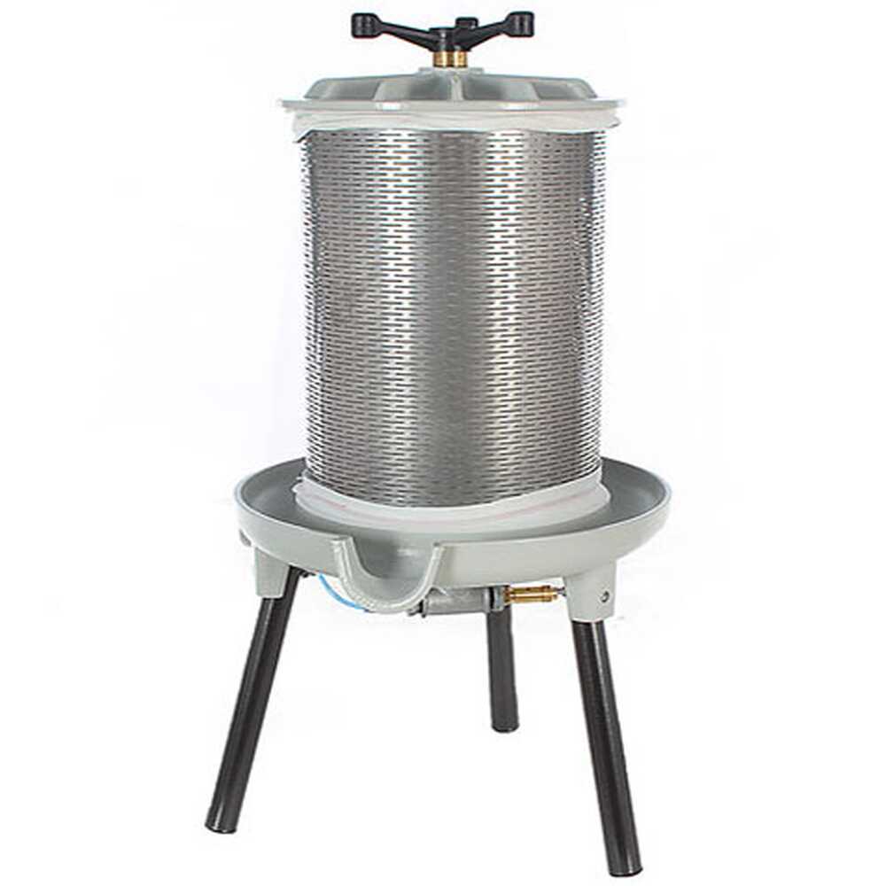 GRIFO OUTLET PICCOLI DIFETTI ESTETICI PEA40 Pressa pneumatica per frutta 40 L Vasca in INOX Torchi per Uva e Presse Outlet