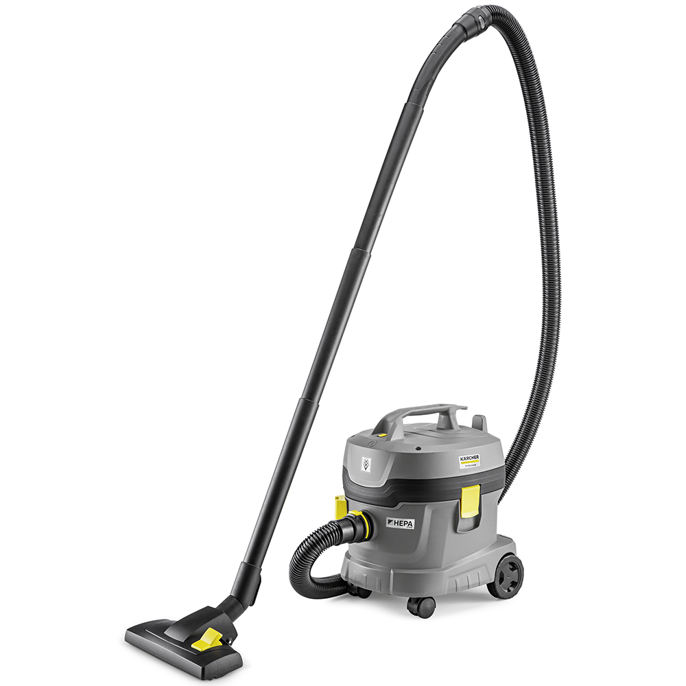 Karcher Pro T 11/1 Classic HEPA Aspirapolvere professionale ULTRA silenzioso 850W Aspirapolvere professionali per hotel e alberghi