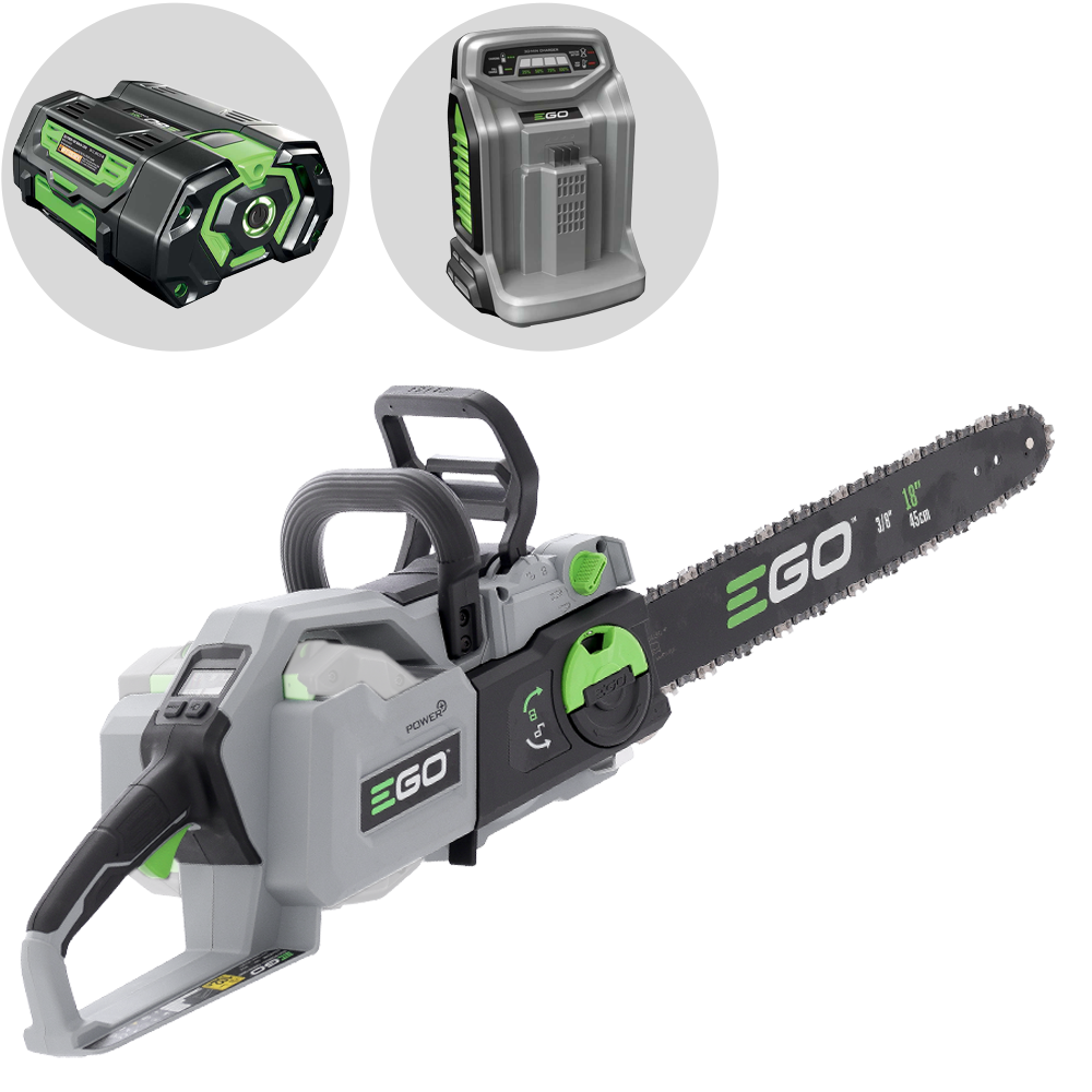 EGO CS1814E Motosega a batteria 56V 5Ah Lama da 45cm Motoseghe a batteria da taglio grandi 56/60/80 Volts