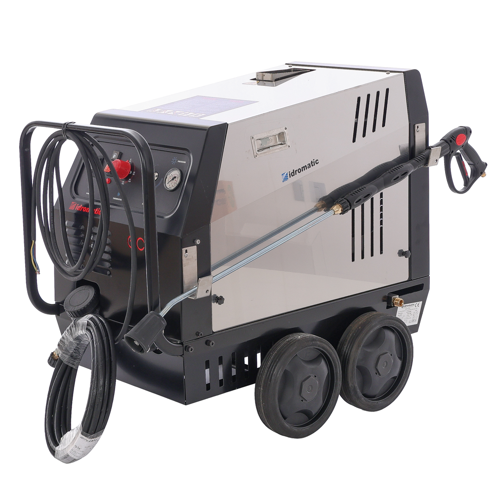 Idromatic Eco 120.11 Idropulitrice ad acqua calda professionale 130 bar 660 lt/h Monofase Idropulitrici ad acqua calda professionali monofase