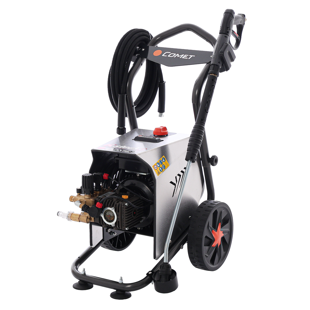 Comet K STEEL S 7.15 TSR Idropulitrice professionale ad acqua fredda 200 bar 900 l/h Idropulitrici professionali trifase con pompa lineare Pro