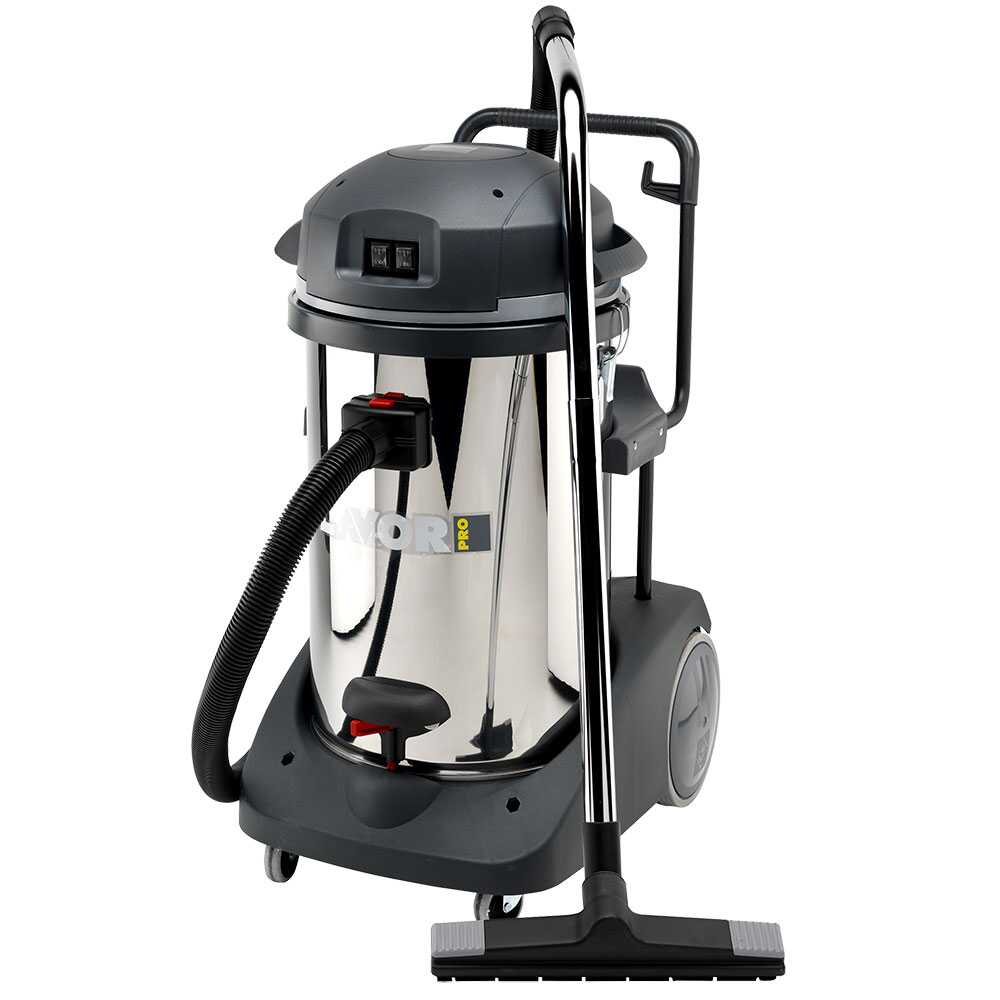 Lavor OUTLET PICCOLI DIFETTI ESTETICI LavorPro Taurus IR Aspirapolvere aspiraliquidi aspiratore per polvere e liquidi Fusto INOX ribaltabile Bidoni as