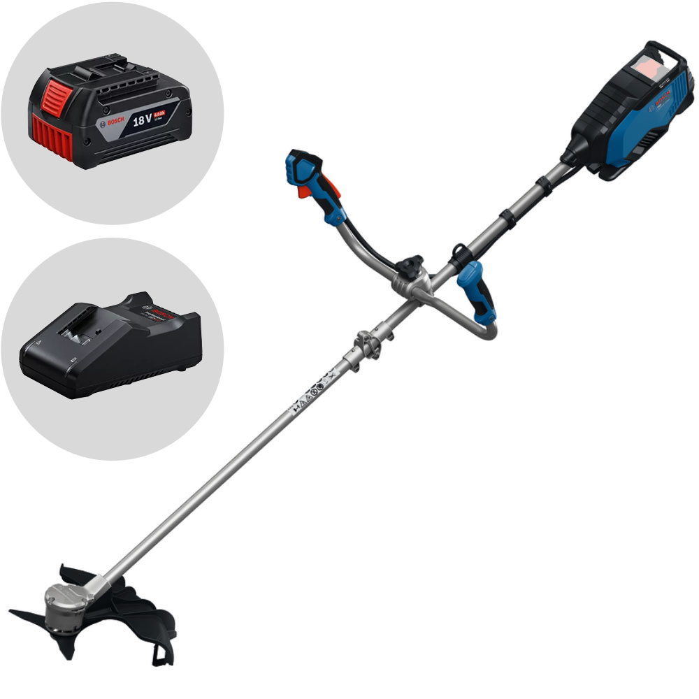 Bosch Professional GFR18V-25 BH Decespugliatore a batteria 18V 4Ah Decespugliatori a batteria piccoli 18/24 Volts