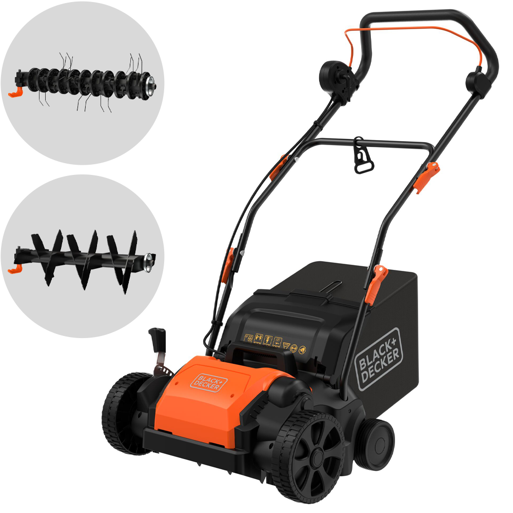 Black & Decker BEOEP320-QS Arieggiatore/Scarificatore elettrico 1200 W Arieggiatori elettrici 600 / 1300 W (piccoli)
