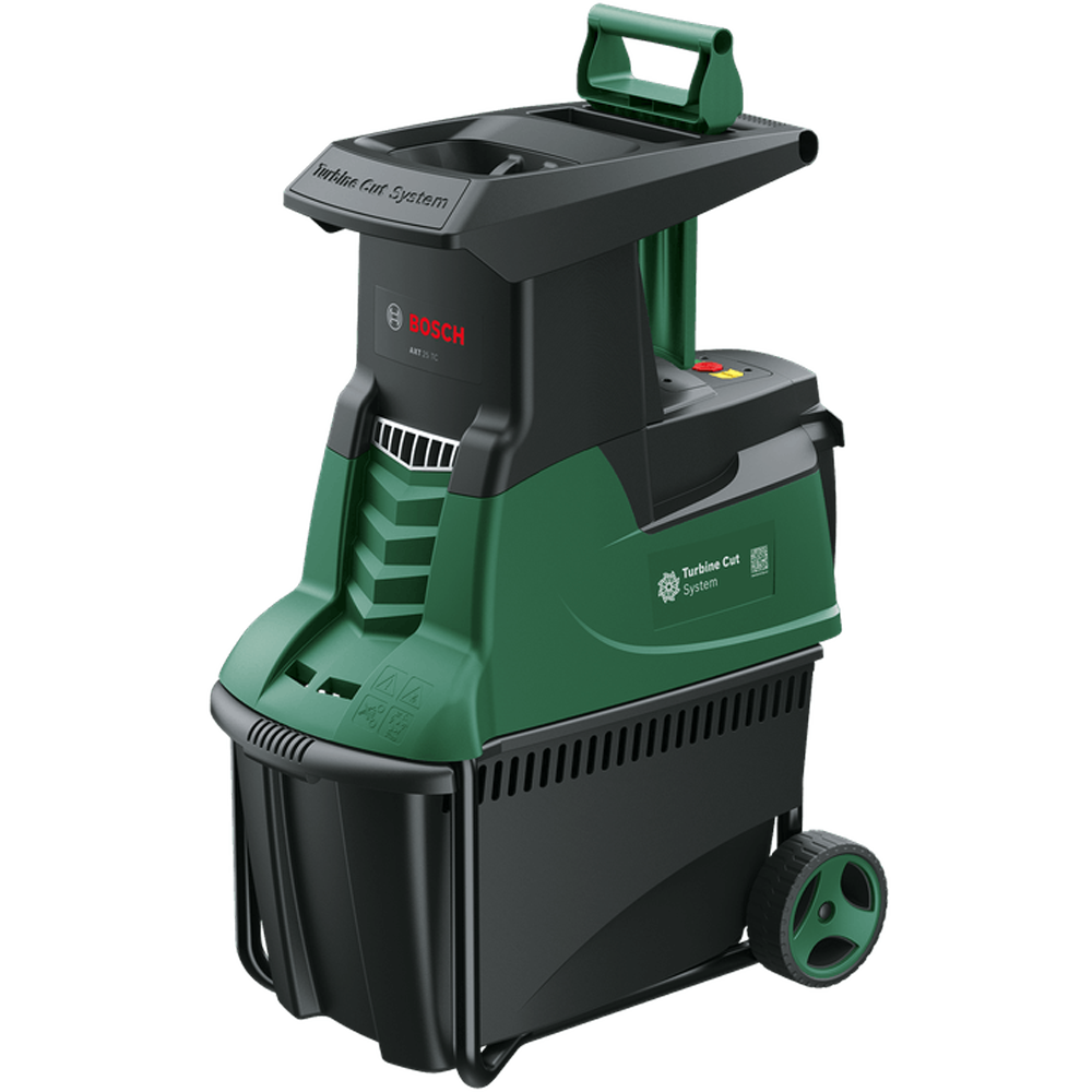 Bosch OUTLET PICCOLI DIFETTI ESTETICI AXT 25 TC Biotrituratore elettrico Cesto di raccolta 53 L Biotrituratori Outlet