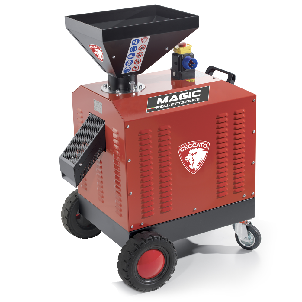 Ceccato Olindo Monofase 3 Hp Pellettatrice per produzione in casa del pellet da riscaldamento Pellettatrici elettriche monofase