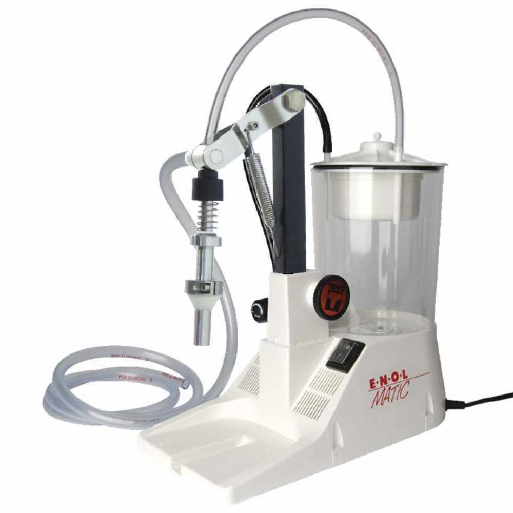 Tenco Enolmatic Olio Inox Imbottigliatrice riempitrice per olio con beccuccio in acciaio inox Imbottigliatrici elettriche a depressione