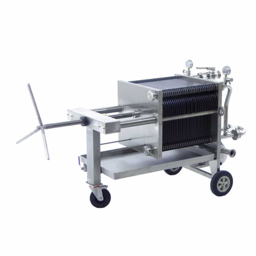 Enotecnica Pillan FC43 Filtro professionale per cantina FC43 da 30 cartoni 40x40 cm telaio/pompa acciaio INOX Filtri Vino a Cartoni 40x40 in Acciaio I
