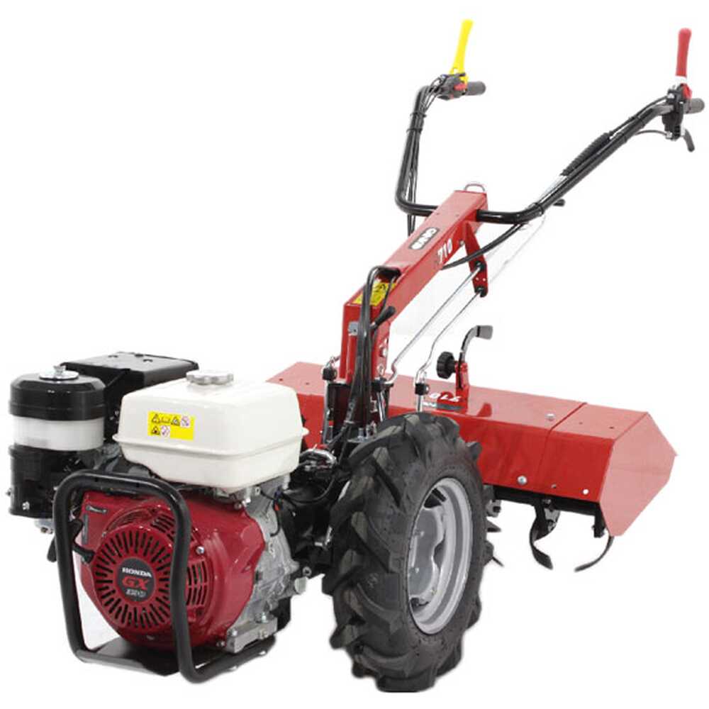 Ginko - MGM R710 EKO Motocoltivatore benzina Honda GX390 13HP Motocoltivatori multifunzione Serie pesante
