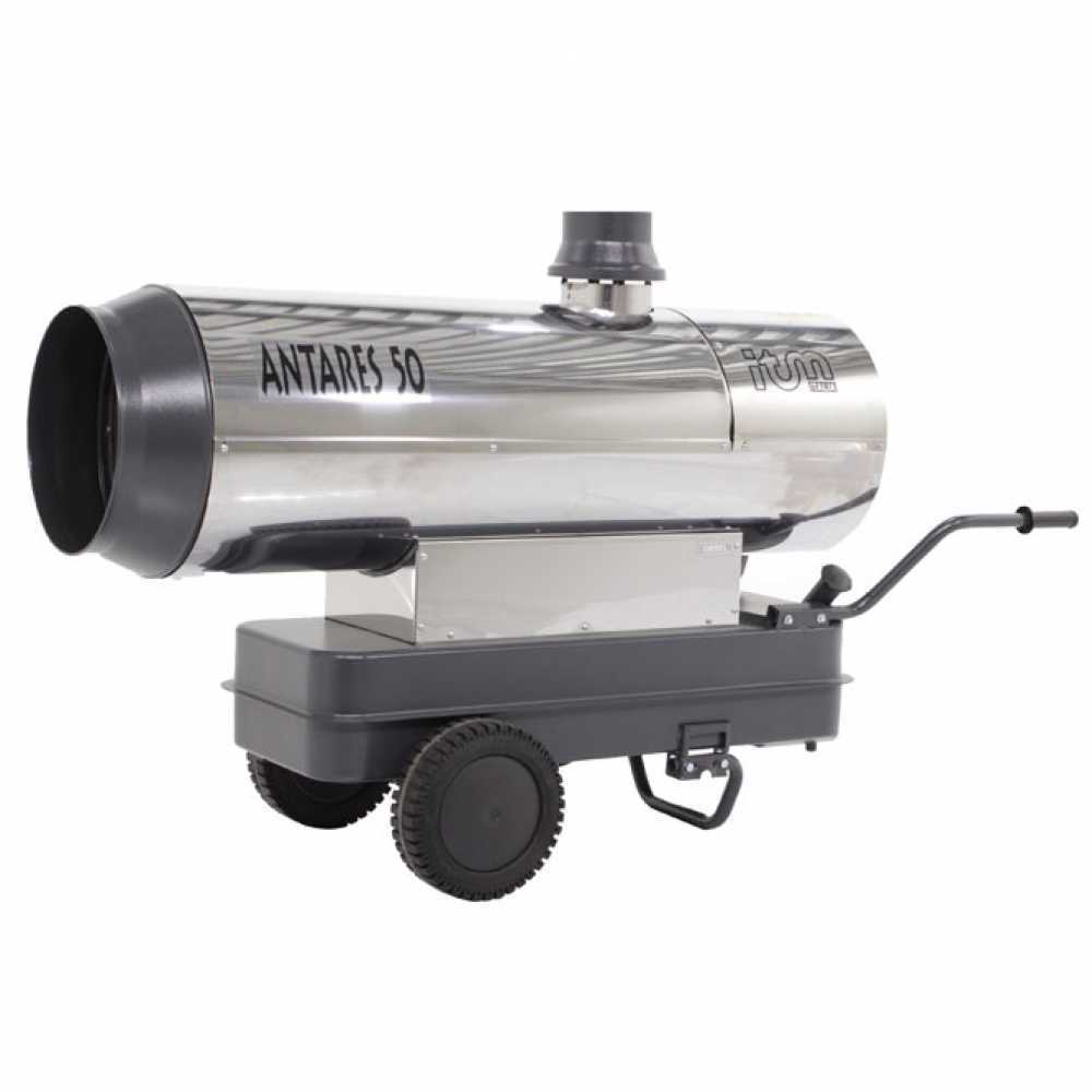 ITM ANTARES 50 INOX Generatore di aria calda a gasolio indiretto 48,5 kw Generatori di aria calda a gasolio indiretti