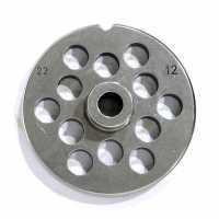 TC 22 foro 12 mm Trafila Reber - Piastra per tritacarne  - diametro trafila 82 mm