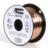 Bobina filo acciaio 0,6 mm Telwin - 0,8 kg